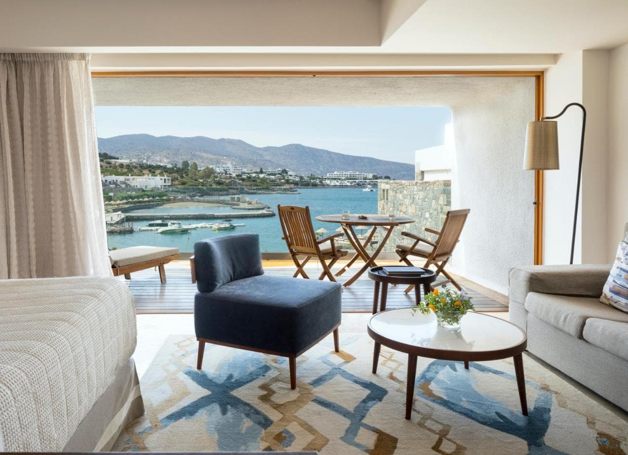 Elounda Peninsula Luxury Resort, Six Senses Spa view 8